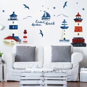 Stickers Muraux Phare Marin