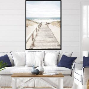 Tableau Ponton Bord De Mer