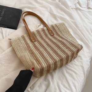 Sac De Plage Femme en Paille
