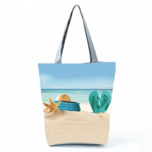 Sac De Plage Tongue et Coquillage