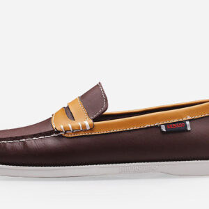 Chaussure Bateau Marron Sans Lacets